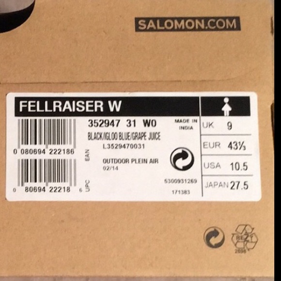 Salomon Fellraiser outdoor shoes NWT - Picture 7 of 7
